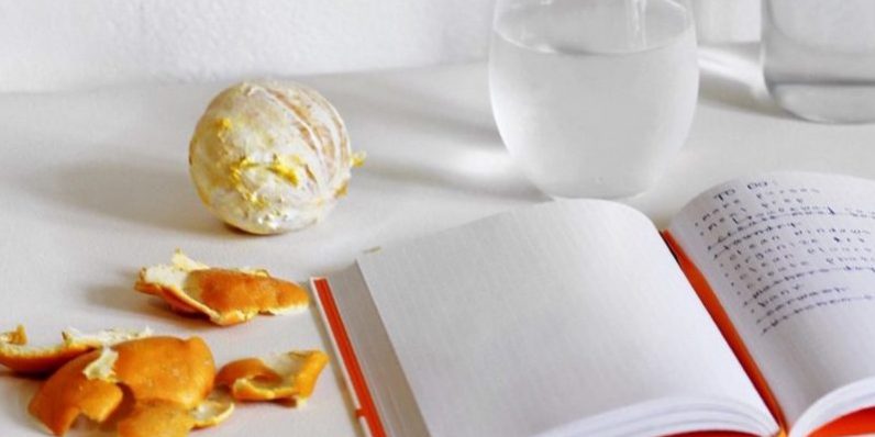 caiet portocala limba straina