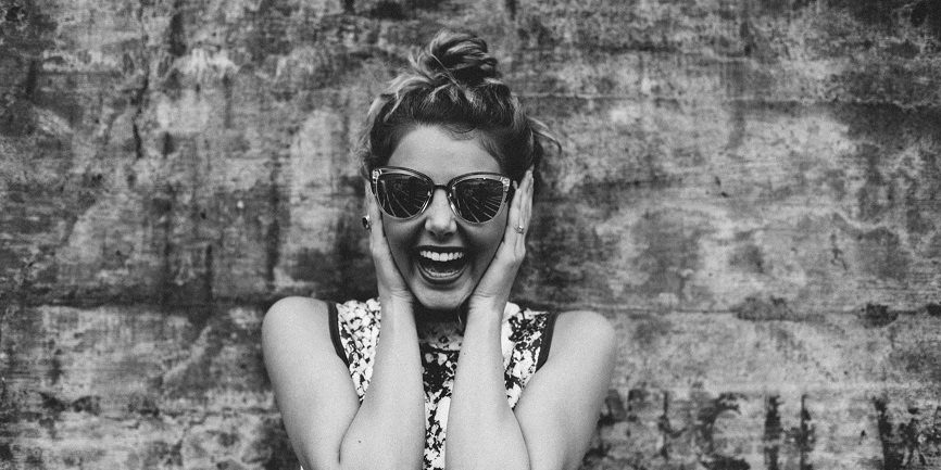 fata, femeie, perete, ras, rade