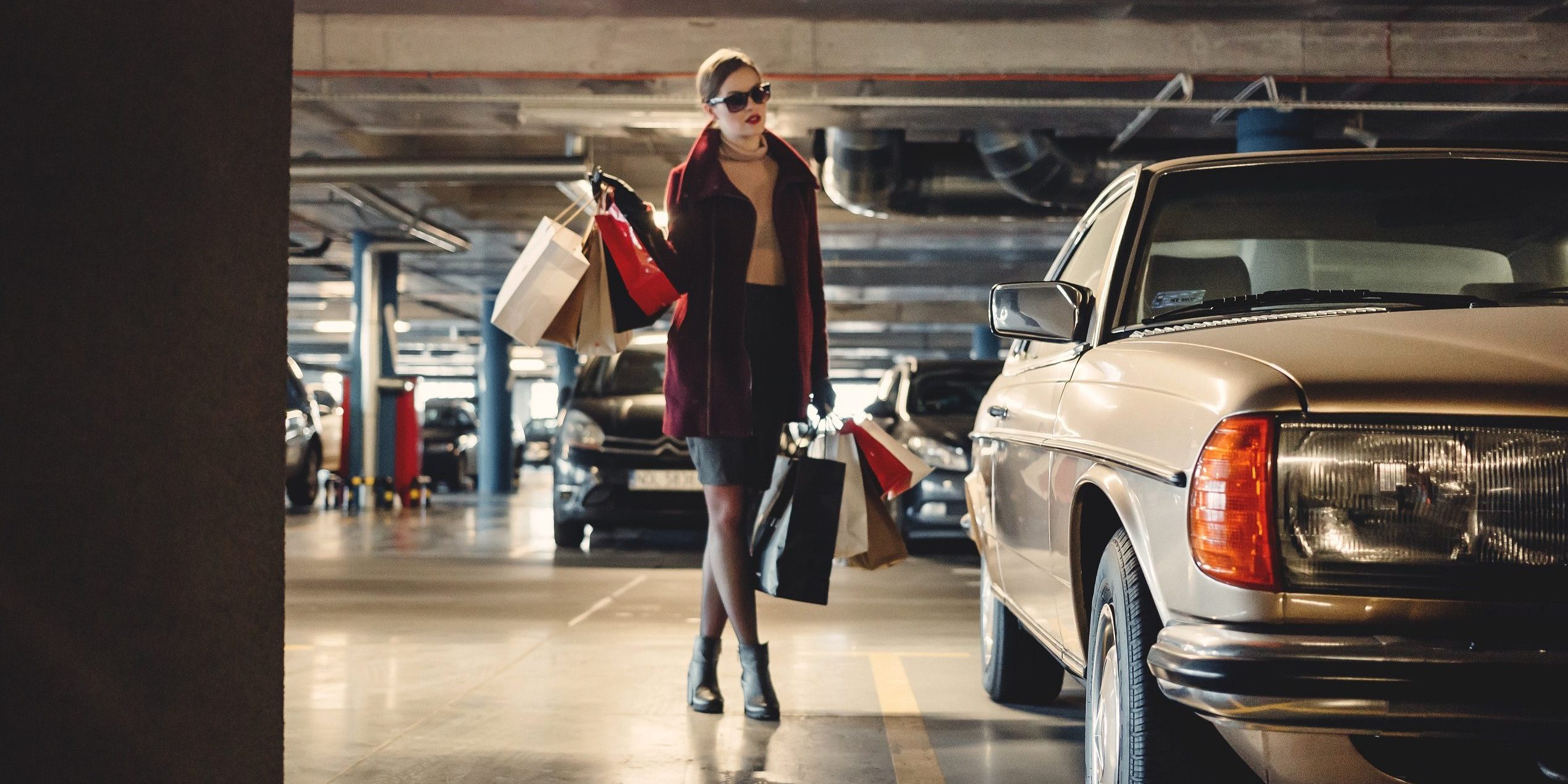 femeie, haine, cumparaturi, moda, stil