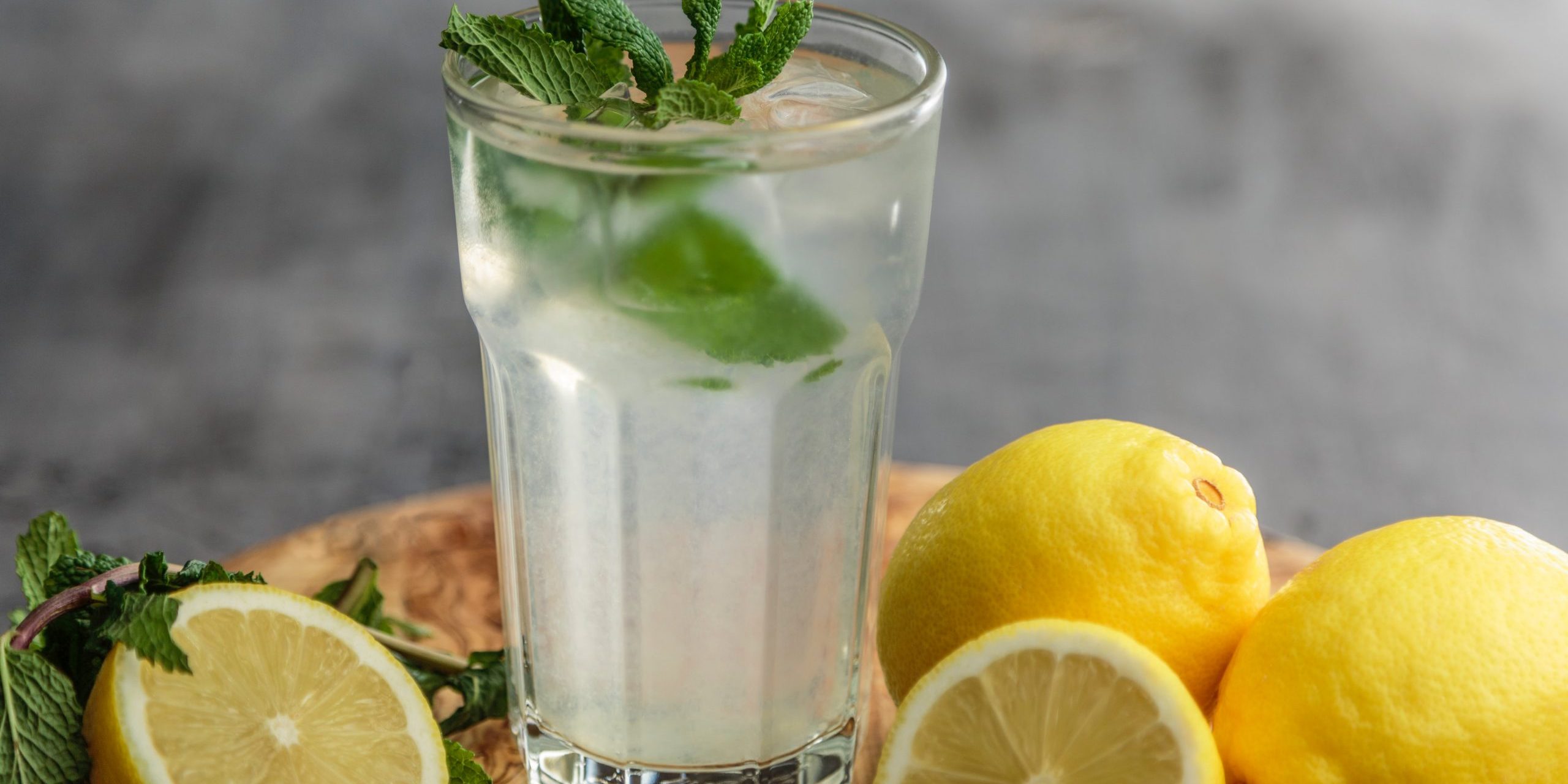 lamaie, suc, pahar, menta