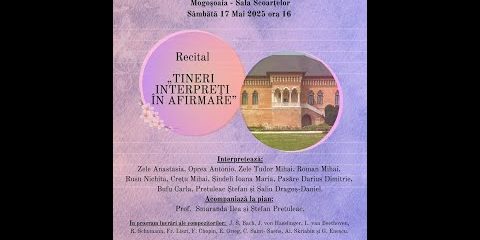Recital „Tineri interpreți în afirmare” 17.05.2025