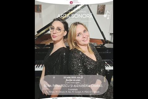 Recital de pian – Duo Silvia Panaitescu și Alexandra Charas “Let’s twist again”