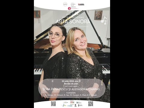 Recital de pian – Duo Silvia Panaitescu și Alexandra Charas “Let’s twist again”
